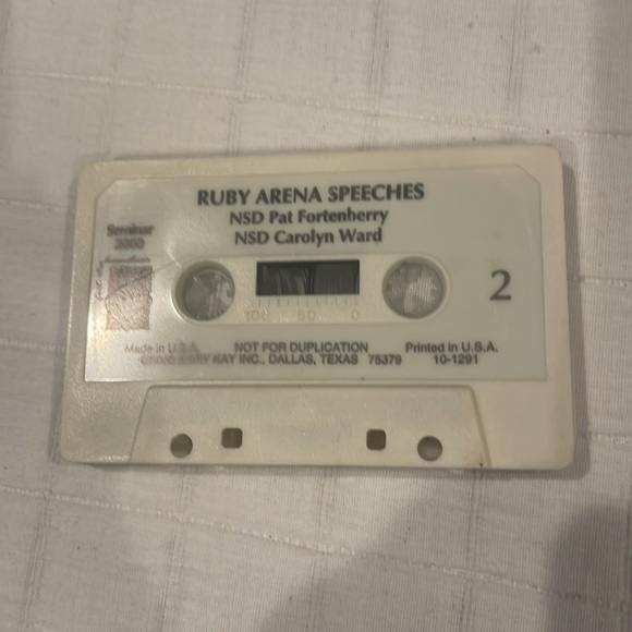 Mary Kay cassette tape bundle Ruby Arena speeches top directors consultants - Picture 14 of 16